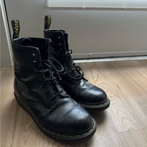 Dr. Martens Black Combat Boots